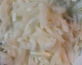 A picture of step 2 of Cheddar Onion and Leek Soup.