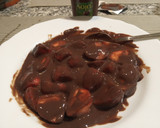 Foto del paso 3 de la receta: Fresas con crema de chocolate de soja