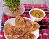 A picture of step 5 of Super Food Kodo Pancake.
