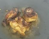 A picture of step 1 of Chicken frankie.