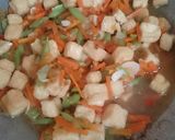 Foto langkah ke 8 dari resep Tumis Wortel Buncis dan Tahu.