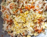 Foto langkah ke 3 dari resep Lumpia Sayuran Telur.