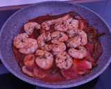 Foto del paso 5 de la receta: Tierra y Mar - Langostinos con champiñones