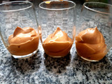 Shot de mousse de dulce de leche con chispas de chocolate 🇺🇾