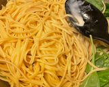 A picture of step 5 of Creamy Salmon Pasta.