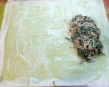 A picture of step 9 of 173.🥟Phyllo Dough Empanadas with Spinach, Mushrooms, and Ricotta🍄‍🟫🧀.