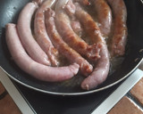 Foto del paso 1 de la receta: Salchichas al vino