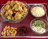 A picture of step 8 of Nutty Cranberry Granola.
