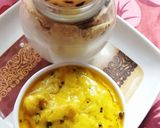 A picture of step 4 of Rajasthani curry with maggi masala twist.