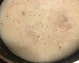 A picture of step 2 of Barley vegetable cream soup.