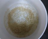 A picture of step 1 of Almonds and sabja sharbat.
