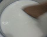 A picture of step 1 of Homemade mozzarella cheese.