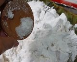 Foto langkah ke 2 dari resep Putu Bunga Telang (dengan cetakan silikon).