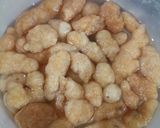 A picture of step 1 of Meethe Dahi Barey😊.
