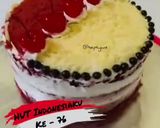 Foto langkah ke 8 dari resep 0071. Red velvet kemerdekaan ke -76 🇮🇩❤️.