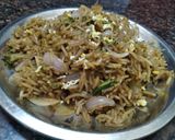 A picture of step 4 of Fried Brown Rice.