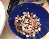 Foto del paso 11 de la receta: Caldo de Marisco tipo Cahuamanta Sonorense de Mantarraya, Camarón y Pulpo