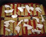 A picture of step 7 of Four Cheese Spinach Cannelloni.