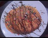 A picture of step 4 of Sandwich Nutella dora cake.