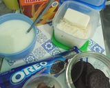 Foto langkah ke 1 dari resep Cheesecake Oreo.