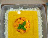 Foto langkah ke 5 dari resep (650) Mango Cheese Pudding / Puding Mangga Keju.