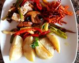 Foto del paso 8 de la receta: Almuerzo, muy vegetariano. Pero con mucho sabor...😉👍