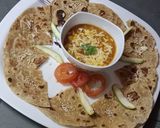 કોર્ન સબ્જી વીથ તીલ પરાઠા રેસીપી સ્ટેપ5ફોટો