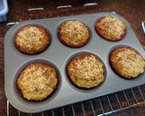 Foto langkah ke 7 dari resep Low Carbs Banana 🍌 Cinnamon Muffins.