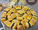 Foto langkah ke 6 dari resep 14.2020.Choco Stick Almond Sandwich Cookies.