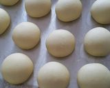 Foto langkah ke 2 dari resep Donat sate (modifikasi killer soft bread).