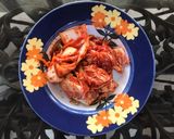 Foto langkah ke 9 dari resep Lowcarb Sugarfree Kimchi #keto #diabeticfriendly.