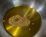 A picture of step 1 of Achaari Keema Matar (mutton).