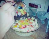 A picture of step 3 of Creamy salad frutti frutti.
