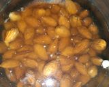 A picture of step 2 of Blanched Almonds.