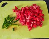 A picture of step 1 of Tomato chutney.