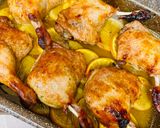 A picture of step 7 of Duck Legs with Glazed Oranges.