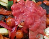 A picture of step 11 of My Italian Blend, Beef & Veg & Pasta Bows. 😁.