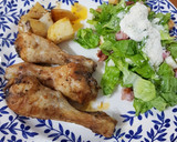 Foto del paso 4 de la receta: Pollo con paprika y papas al horno