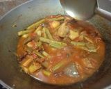 A picture of step 4 of Drumstick, Eggplant, and Lentil Dumpling Curry.