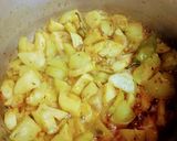 A picture of step 5 of Summer Squash and Potatoes in One Pot.