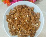 A picture of step 5 of Gur wala halwa.
