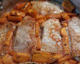 A picture of step 2 of Tomatoes, Carrots, and White Peppered Porkloin.