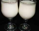 A picture of step 2 of Namkeen lassi😊.