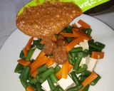 Foto langkah ke 5 dari resep 85. Rebusan Sayuran dan Tahu Siram Saus Kacang.