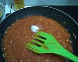 Foto langkah ke 2 dari resep Spaghetti Saus Bolognese Telur Orak-Arik.