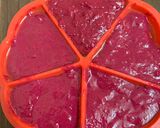 A picture of step 6 of Whole wheat beetroot waffles with frozen berries yoghurt.