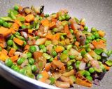 A picture of step 5 of Masala Oats.