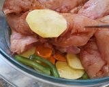 Foto del paso 2 de la receta: Pollo al horno con verdura