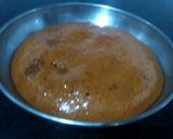 A picture of step 2 of Dalgona candy coffee.