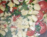 A picture of step 5 of Pilau wa viazi.